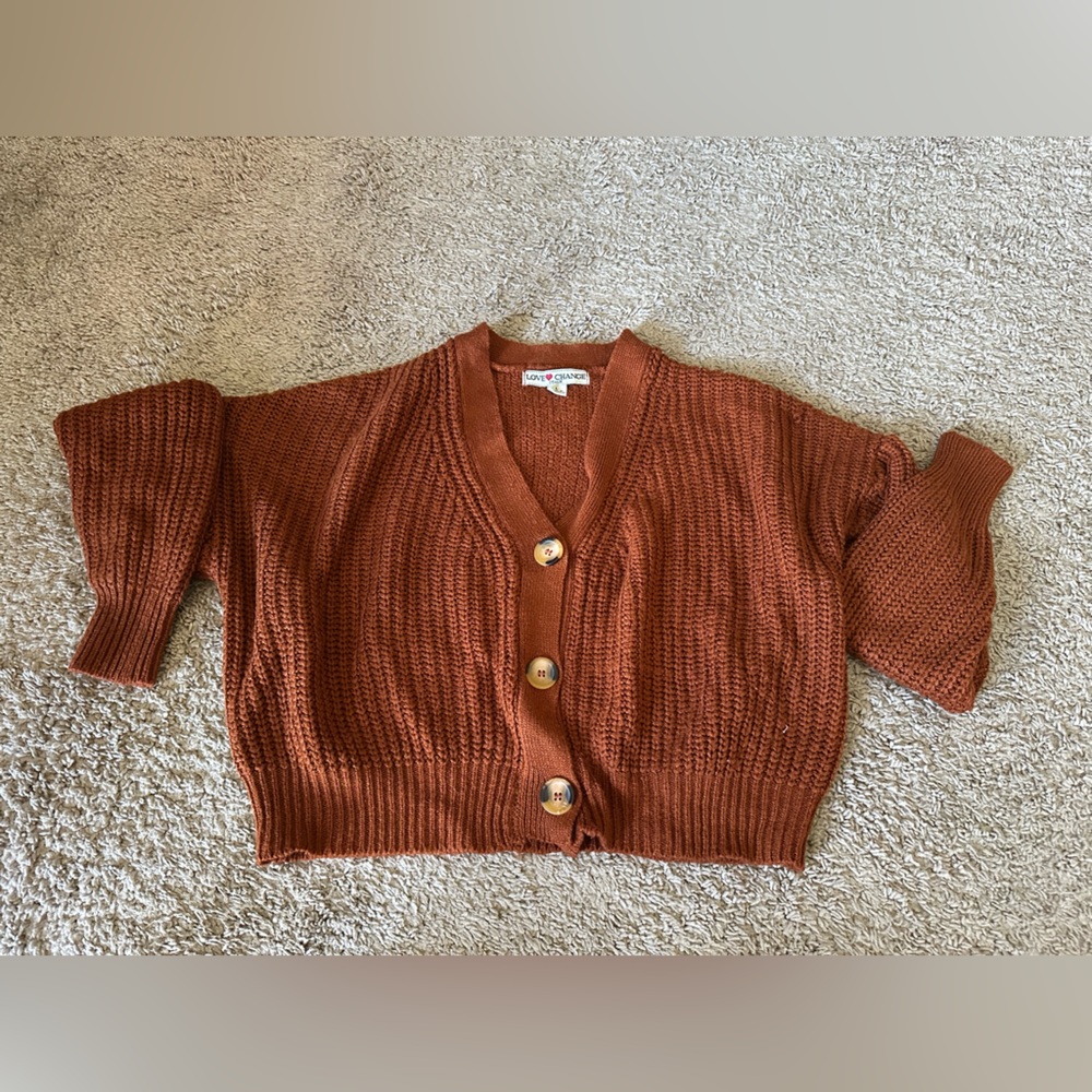 Love ♥️ change ltaly knitted cardigan size L